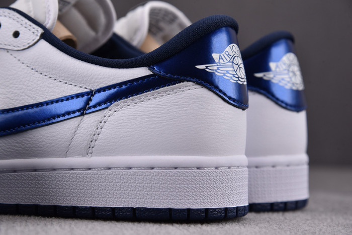 Air Jordan 1 Retro Low Metallic blue 705329-106